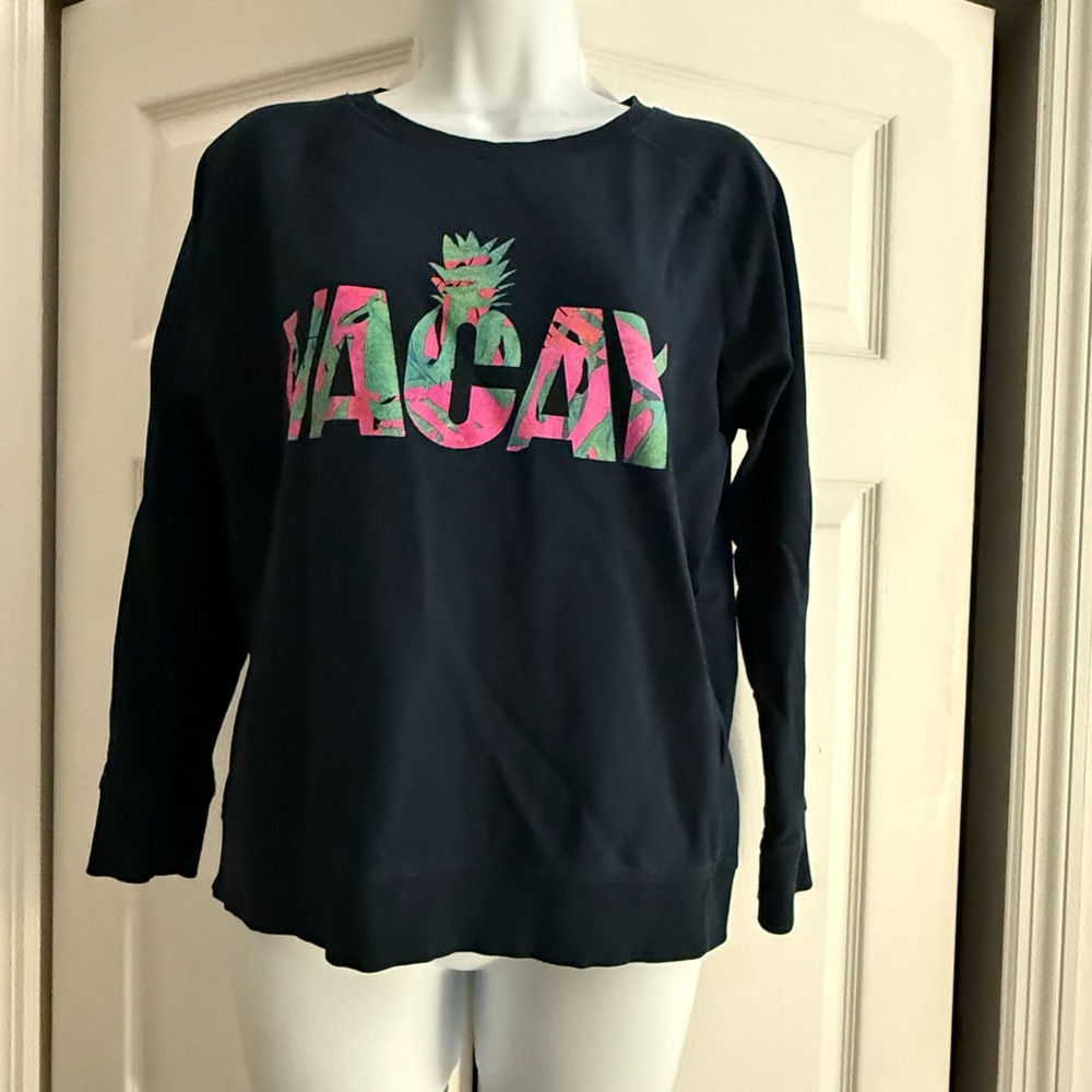 Caribbean Joe Navy VACAY Sweater